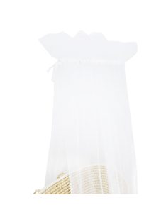 EKO Baldachin felett babaágy átlátszó 150x300 cm - White