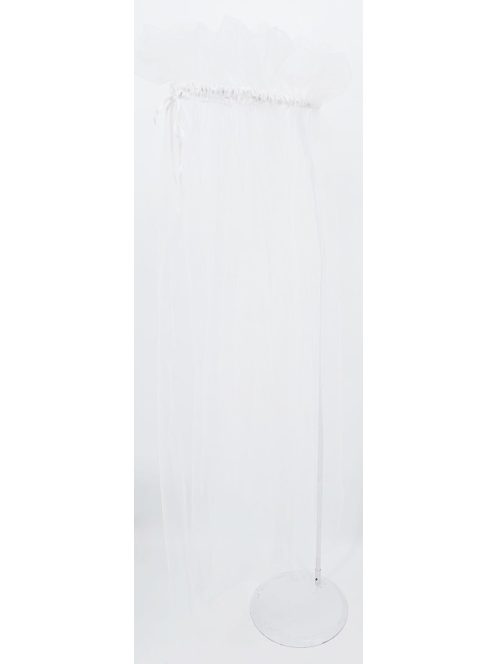 EKO Baldachin felett babaágy átlátszó 150x300 cm - White