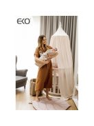 EKO Baldachin kiságy fölé muszlin 240x300 cm - Rose Pink