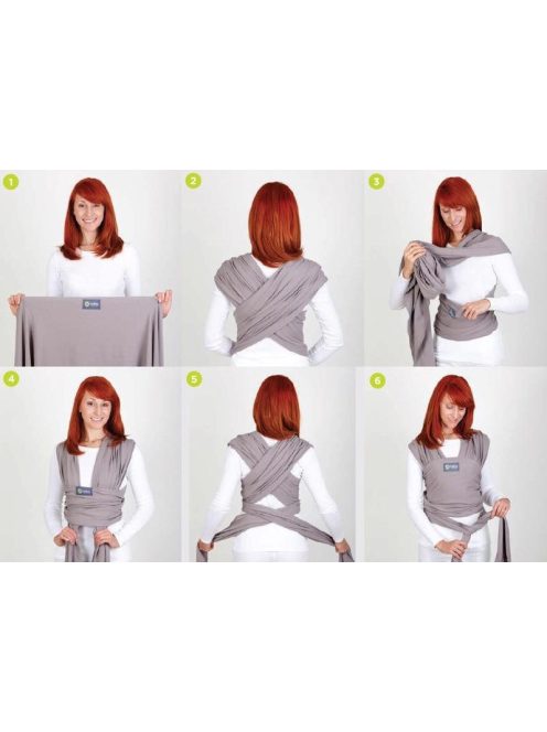 Boba Gyerekhordozó / Kendő Classic Wrap - Sage Green