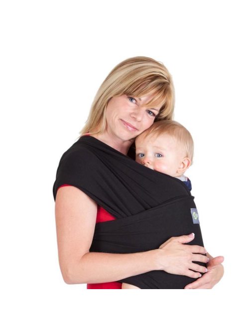 Boba Babahordozó/kendő, Wrap, Black