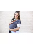 Boba Babahordozó/kendő, Wrap Organic, Dark Gray