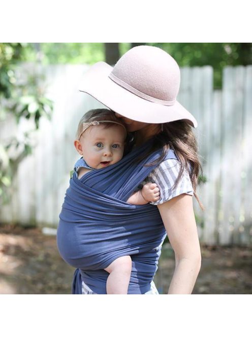 Boba Babahordozó/kendő, Wrap, Vintage Blue