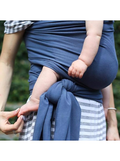 Boba Babahordozó/kendő, Wrap, Vintage Blue