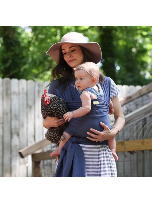 Boba Babahordozó/kendő, Wrap, Vintage Blue