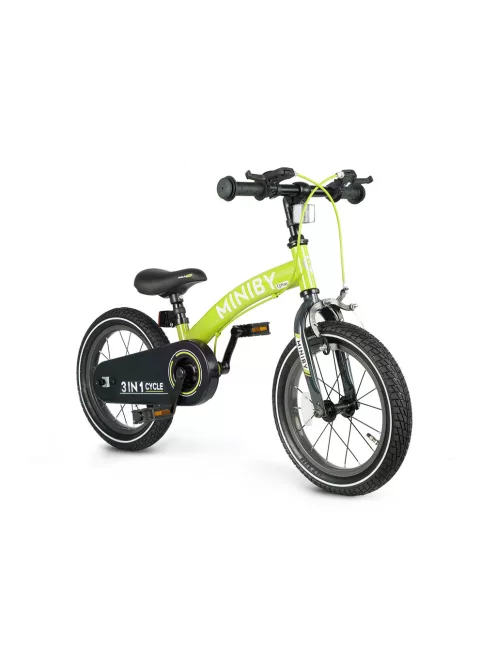 QPLAY Miniby 3in1 kerékpár 2-8 év - Green