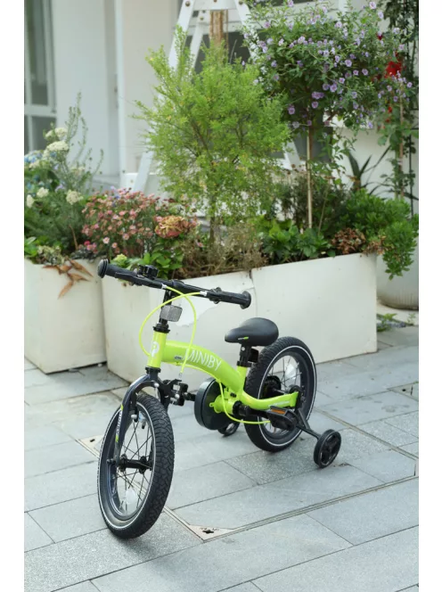 QPLAY Miniby 3in1 kerékpár 2-8 év - Green