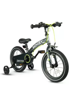 QPLAY Miniby 3in1 kerékpár 2-8 év - Grey