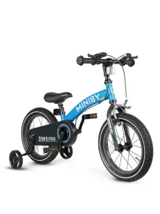 QPLAY Miniby 3in1 kerékpár 2-8 év - Blue
