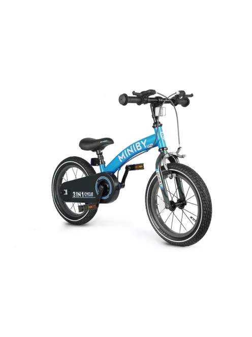 QPLAY Miniby 3in1 kerékpár 2-8 év - Blue