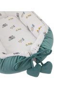 EKO Babafészek pamut Velvet 90x60cm - Cars