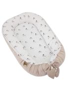 EKO Babafészek pamut Velvet 90x60cm - Cherry