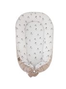 EKO Babafészek pamut Velvet 90x60cm - Cherry