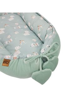 EKO Babafészek Velvet Dogs 90x60 cm - Mint