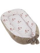 EKO Babafészek pamut Velvet 90x60cm - Fox