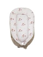 EKO Babafészek pamut Velvet 90x60cm - Fox