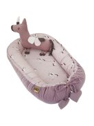 EKO Babafészek pamut Velvet 90x60cm - Unicorn 