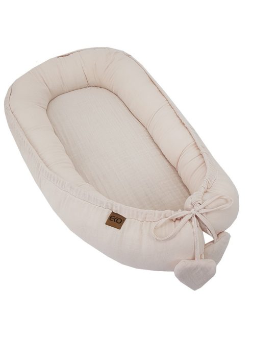 EKO Babafészek muszlin 90x60 cm - Beige
