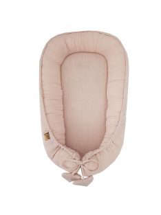 EKO Babafészek muszlin 90x60 cm - Powder pink