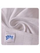 KIKKO Pelenkák gyermek BIOpamutból Régi idők 70x70 cm, fehér 5 db