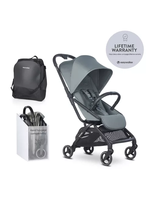 EASYWALKER Sport babakocsi Rockey S Smooth Grey