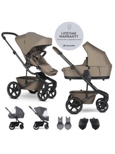   EASYWALKER XL szett kombinált Harvey NXT babakocsi tartozékokkal Mocha Brown