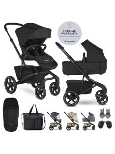 EASYWALKER Kombinált babakocsi Jimmey Pepper Black XXL RWS