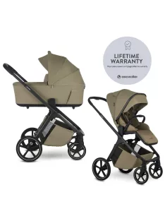 EASYWALKER Kombinált babakocsi Zoey Go - Moss Green