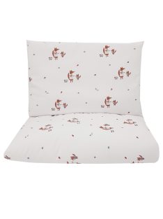 EKO Ágynemű 2-részes pamut Fox 90x120cm, 40x60cm