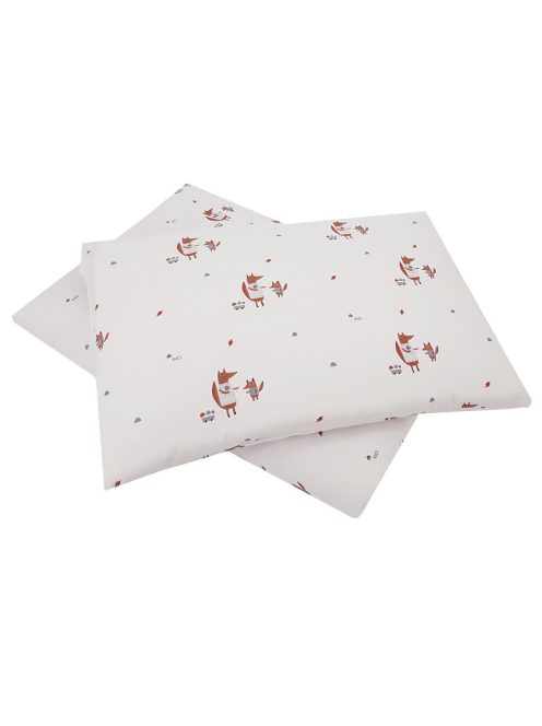 EKO Ágynemű 2-részes pamut Fox 90x120cm, 40x60cm