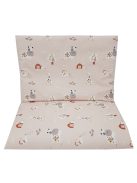 EKO Ágynemű 2 részes pamut My farm Powder pink mintával 40x60 cm, 90x120 cm