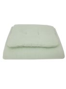 EKO Ágynemű szett 2 részes muszlin 30x40 cm, 75x100 cm - Mentol