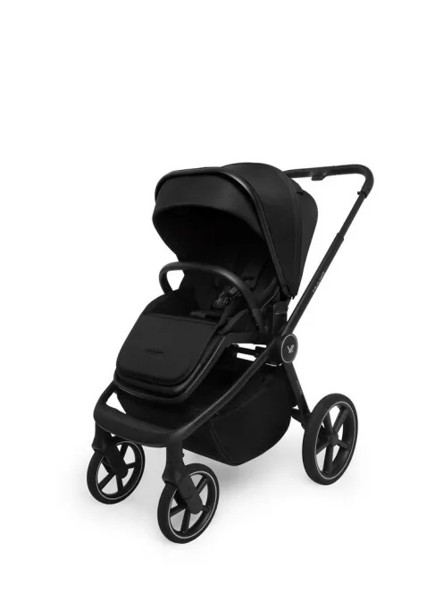MUUVO Kombinált babakocsi Five 2 az 1-ben - Classic Black