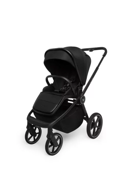MUUVO Kombinált babakocsi Five 2 az 1-ben - Classic Black