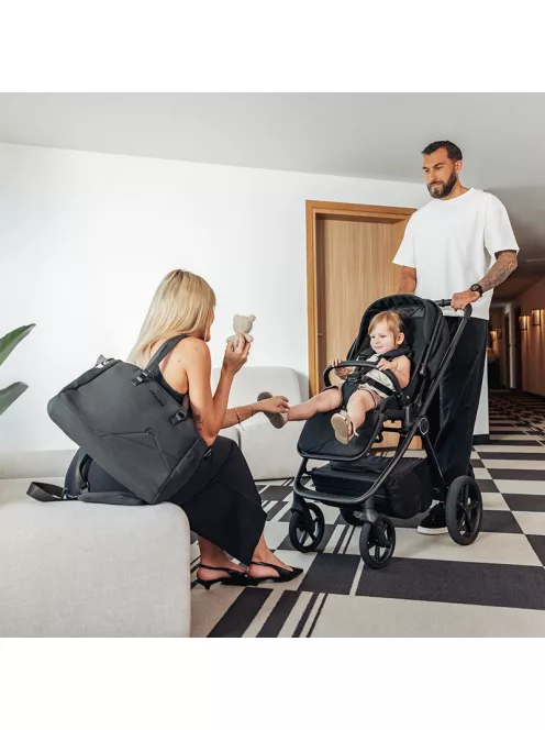 MUUVO Kombinált babakocsi Muuvo One 2 az 1-ben - Negro