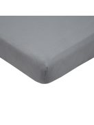 EKO Vízálló gumis lepedő, Jersey, szürke, 120x60 cm