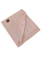 EKO Kasmír takaró szőrme béléssel Rose Pink 100x80 cm