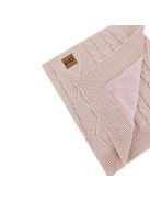 EKO Kasmír takaró szőrme béléssel Rose Pink 100x80 cm