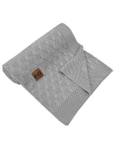 EKO Bambusz takaró 80x100cm - Light Grey