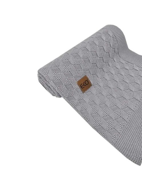 EKO Bambusz takaró 80x100cm - Light Grey