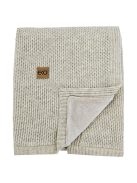 EKO Kötött takaró béléssel 100x80 cm - Bézs