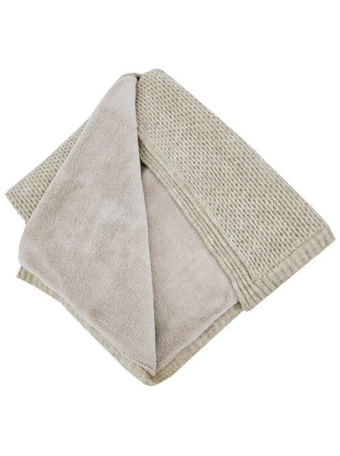 EKO Kötött takaró béléssel 100x80 cm - Bézs