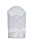 EKO Belebújós pamut nyomtatott mintával és kókusz belsővel - Grey