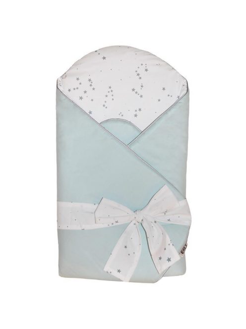 EKO Babatakaró pamut nyomtatással és kókusz belsővel - Mentol