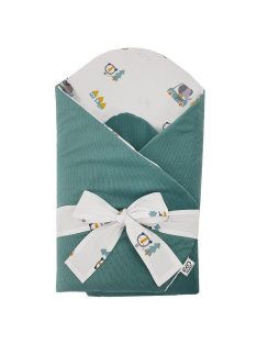   EKO Babatakaró pamutból velúrral és kókusz belsővel, Cars masnival - 75x75cm