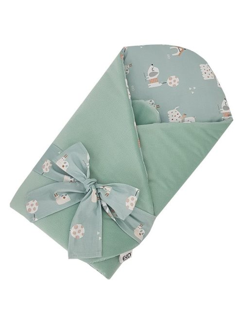 EKO takaró pamutból kókusz kivehető betéttel Velvet Dogs 75x75 cm - Mint