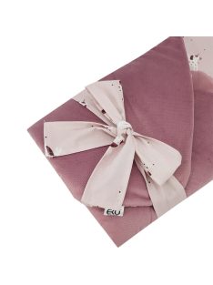   EKO takaró pamutból velúrral és kókusz belsővel masnival 75x75cm - Unicorn