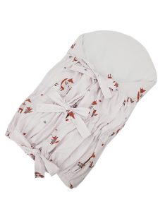 EKO Bebújós takaró pamutból kókusszal 75x75cm - Fox