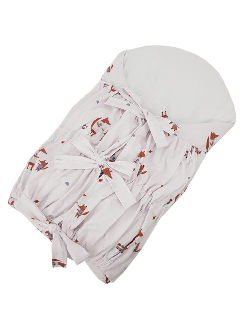 EKO Bebújós takaró pamutból kókusszal 75x75cm - Fox