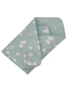 EKO Kifordítható pamut pólya Dogs Stars 75x75 cm - Mint